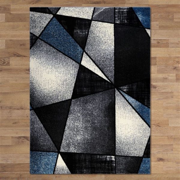 Rectangular Aitlant Black Rug By Best Price Furniture