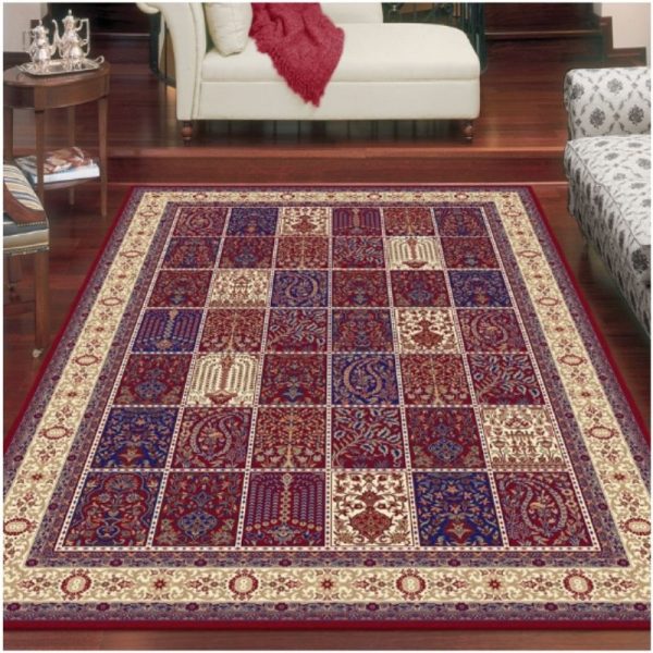 Interior View Detail Designed Taffy 7654 Rug By Best Price Furniture