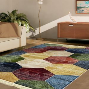 Interior View of Rectangular Nox Rug By Best Price Furniture