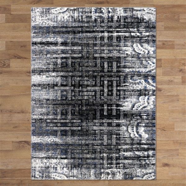 Black and White Kail 1081 Rug By Best Price Furniture