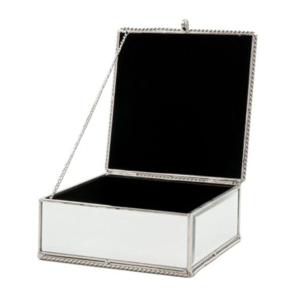 Affordable Silver String Mirror Box By Best Price Furniture