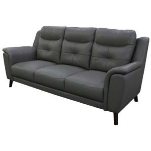 Hazel Black 3 Seater Lounge By Best Price Furniture