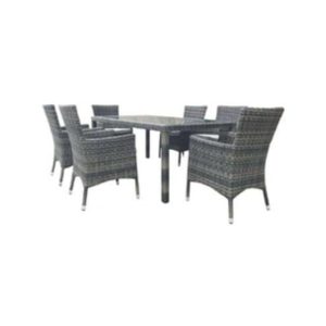 Cosmo 7 Piece 180cm Rectangular Dining Setting