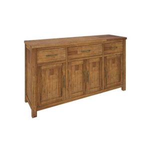 Zach Buﬀet 3 Drawers, 4 Doors By Best Price Furniture