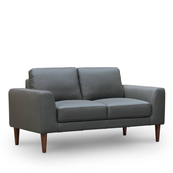 Nora Dark Grey 2 Seater Lounge By Best Price Furniture