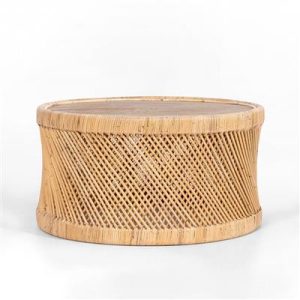 Issac Brown and Natural Coffee Table By Best Price Furniture